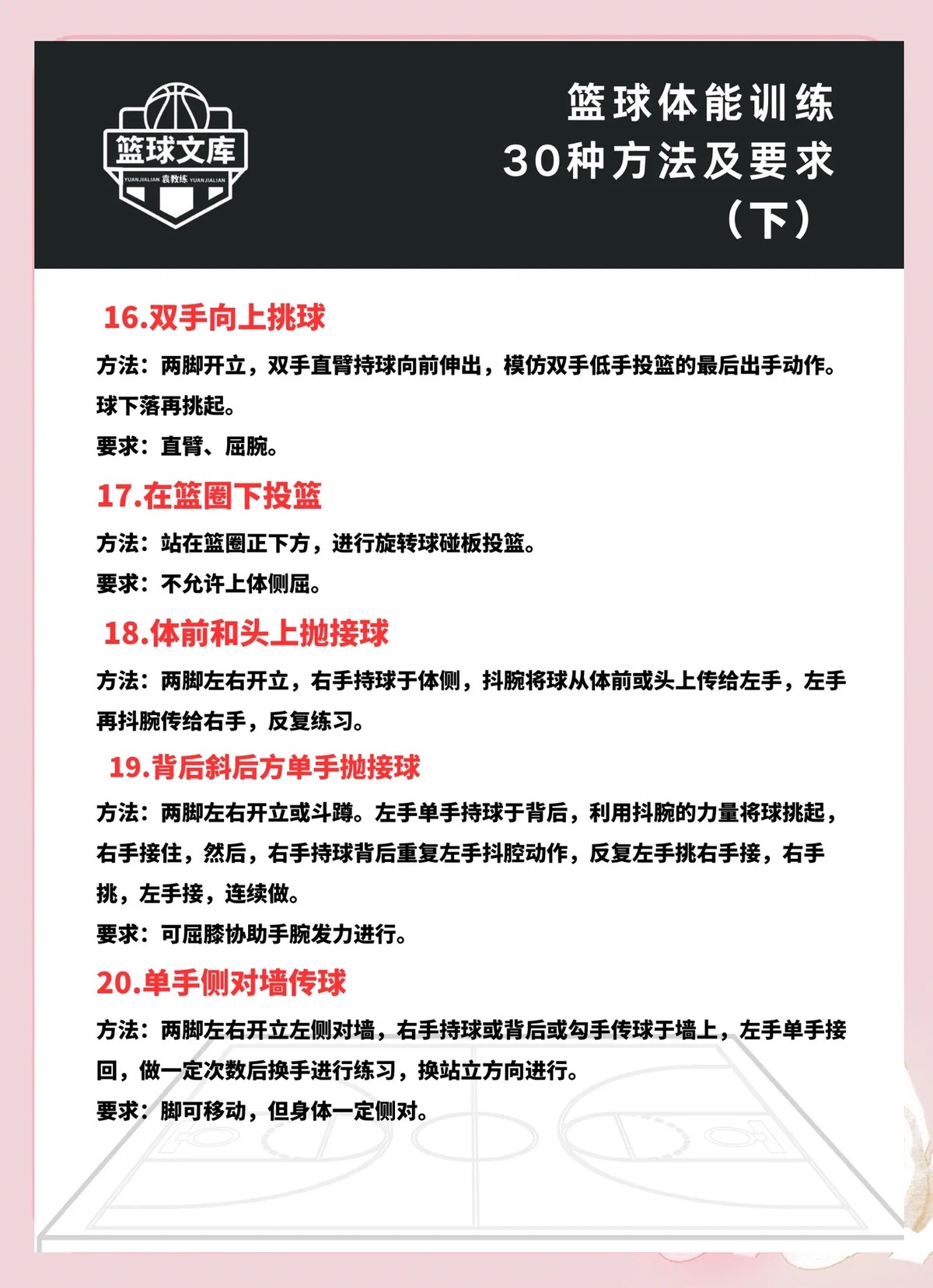篮球基本步法训练视频教程